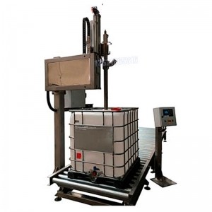 1000升IBC噸桶化學(xué)液體灌裝機(jī) 稱(chēng)重灌裝機(jī)