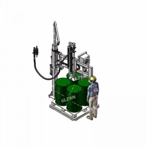 擺臂式壓蓋機(jī) 200L鹽酸壓蓋機(jī)