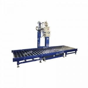 1000L-IBC噸桶全自動托盤式灌裝機(jī)_白醋料酒灌裝機(jī)