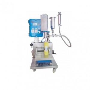 防水乳壓蓋機(jī) 3升HDPE桶封閉式壓蓋機(jī)